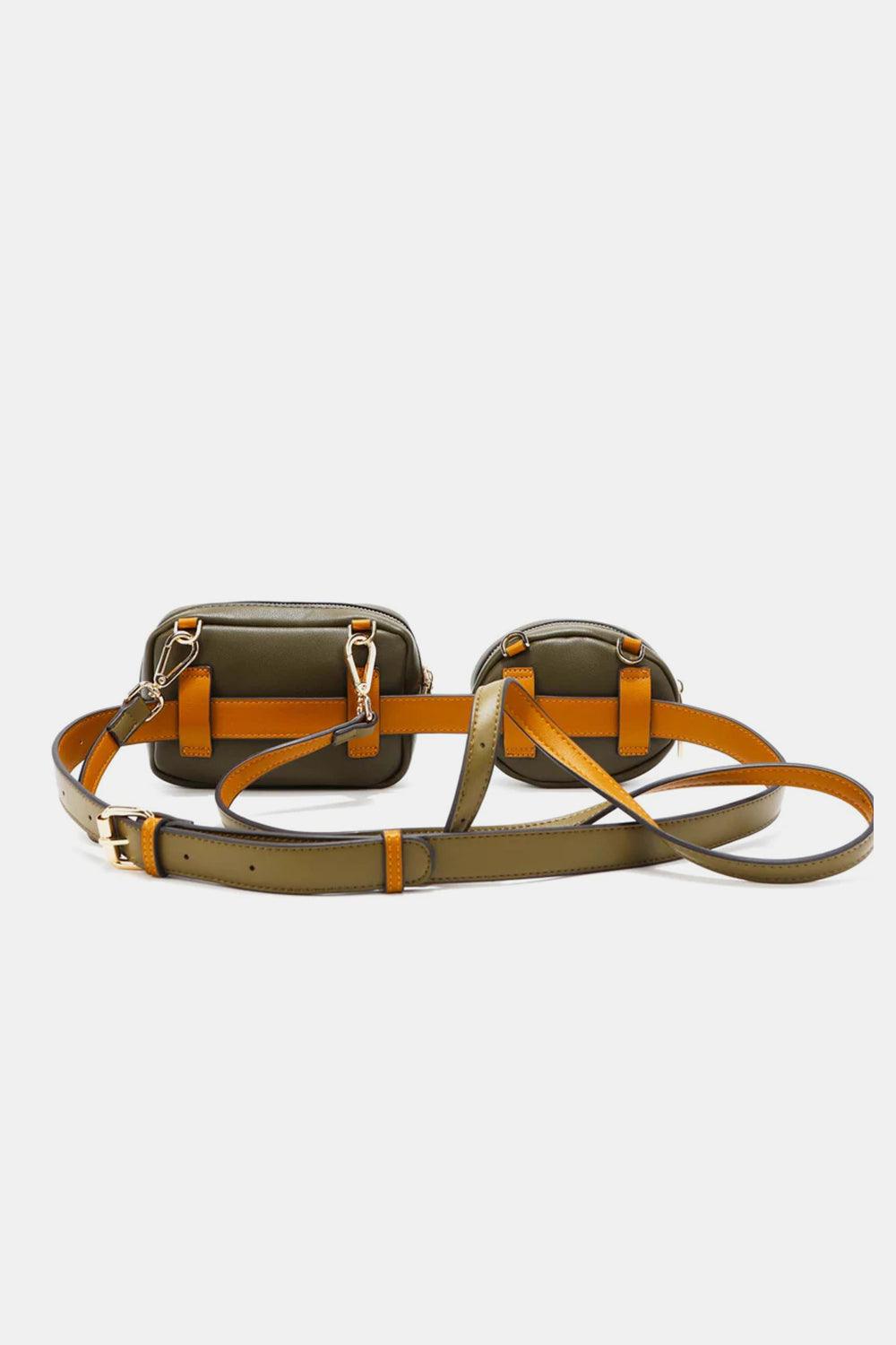 Nicole Lee USA Double Pouch Fanny Pack Carauana Store
