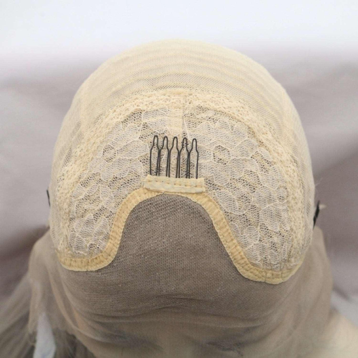 13*3" Lace Front Wigs Synthetic Mid-length Straight 12" 130% Density Carauana Store