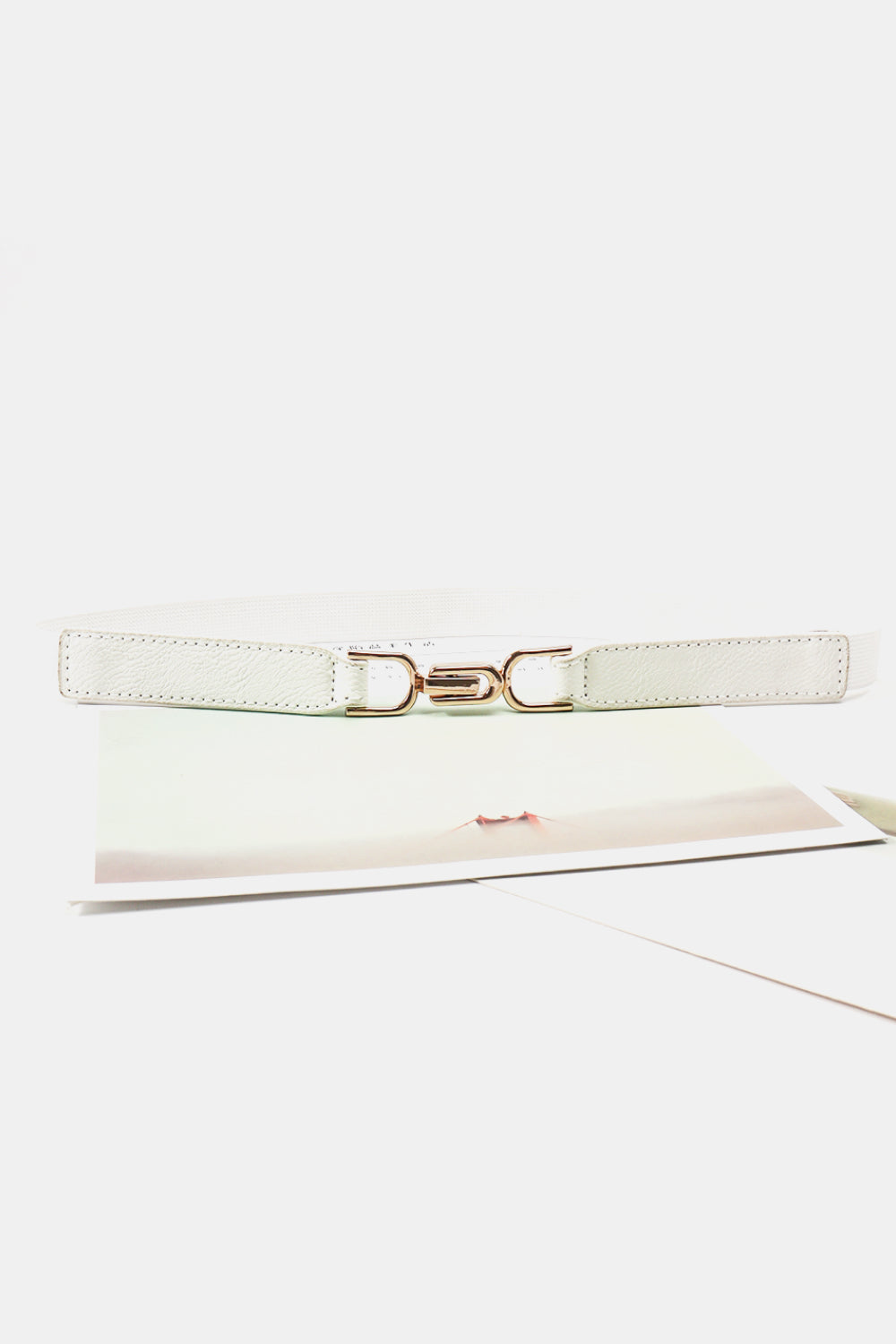 Alloy Buckle Elastic Belt Carauana Store