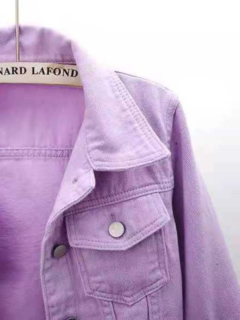 Full Size Cropped Denim Jacket Plus Size Carauana Store