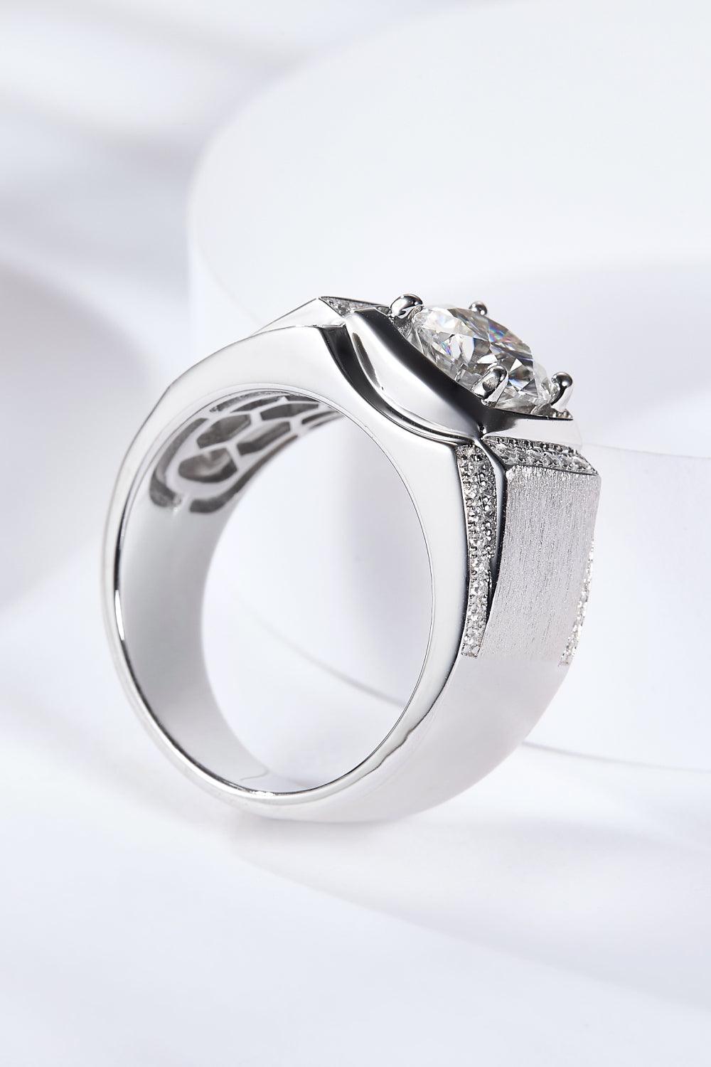 So Charmed 1 Carat Moissanite Ring Carauana Store