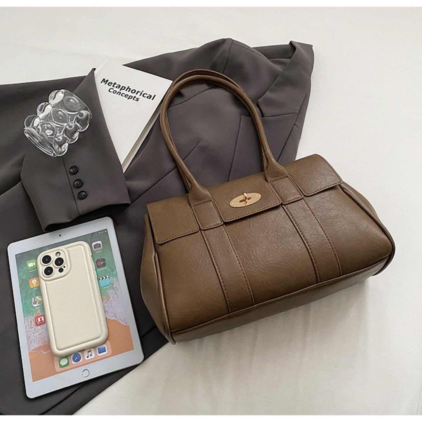 PU Leather Shoulder Bag Carauana Store