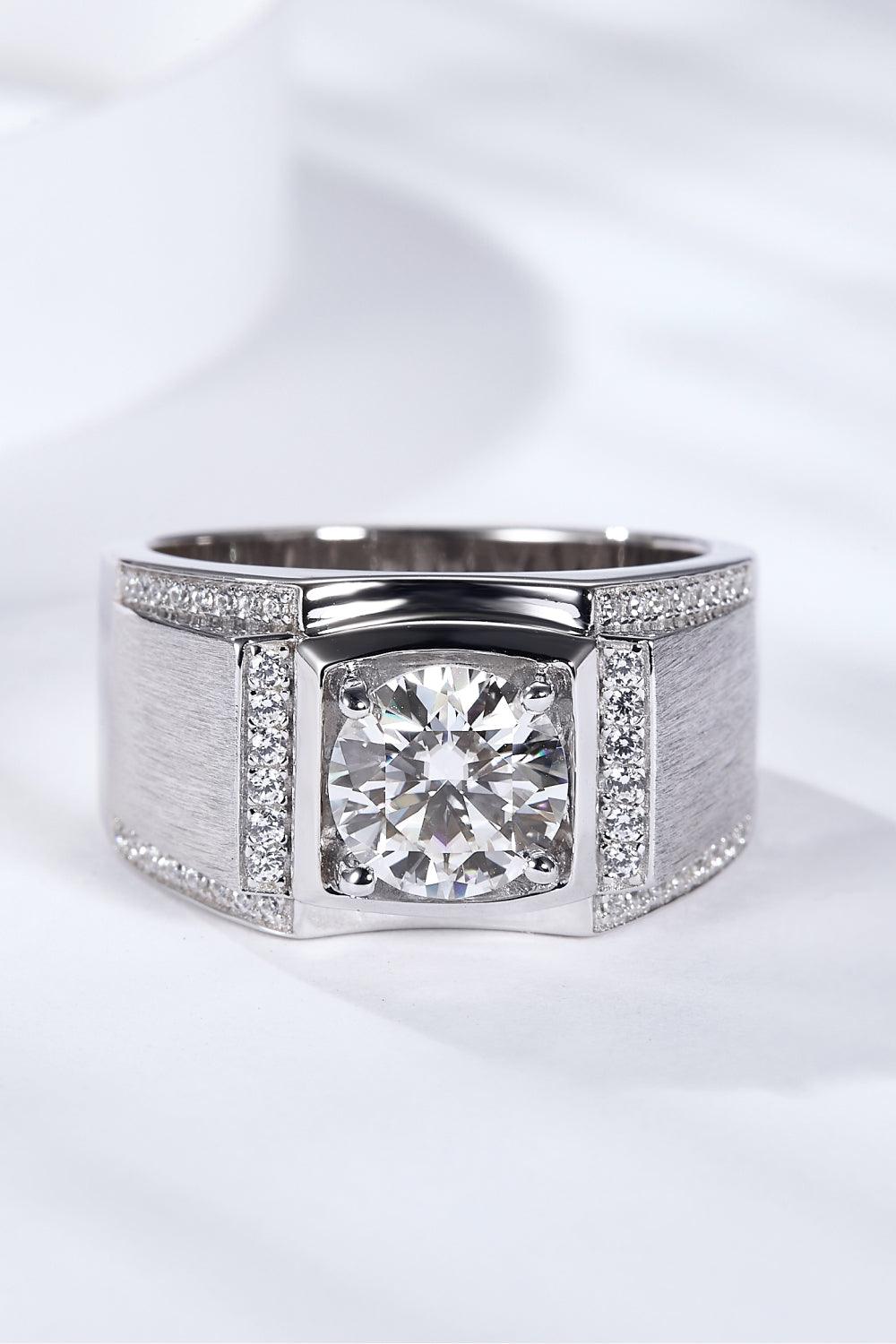 So Charmed 1 Carat Moissanite Ring Carauana Store