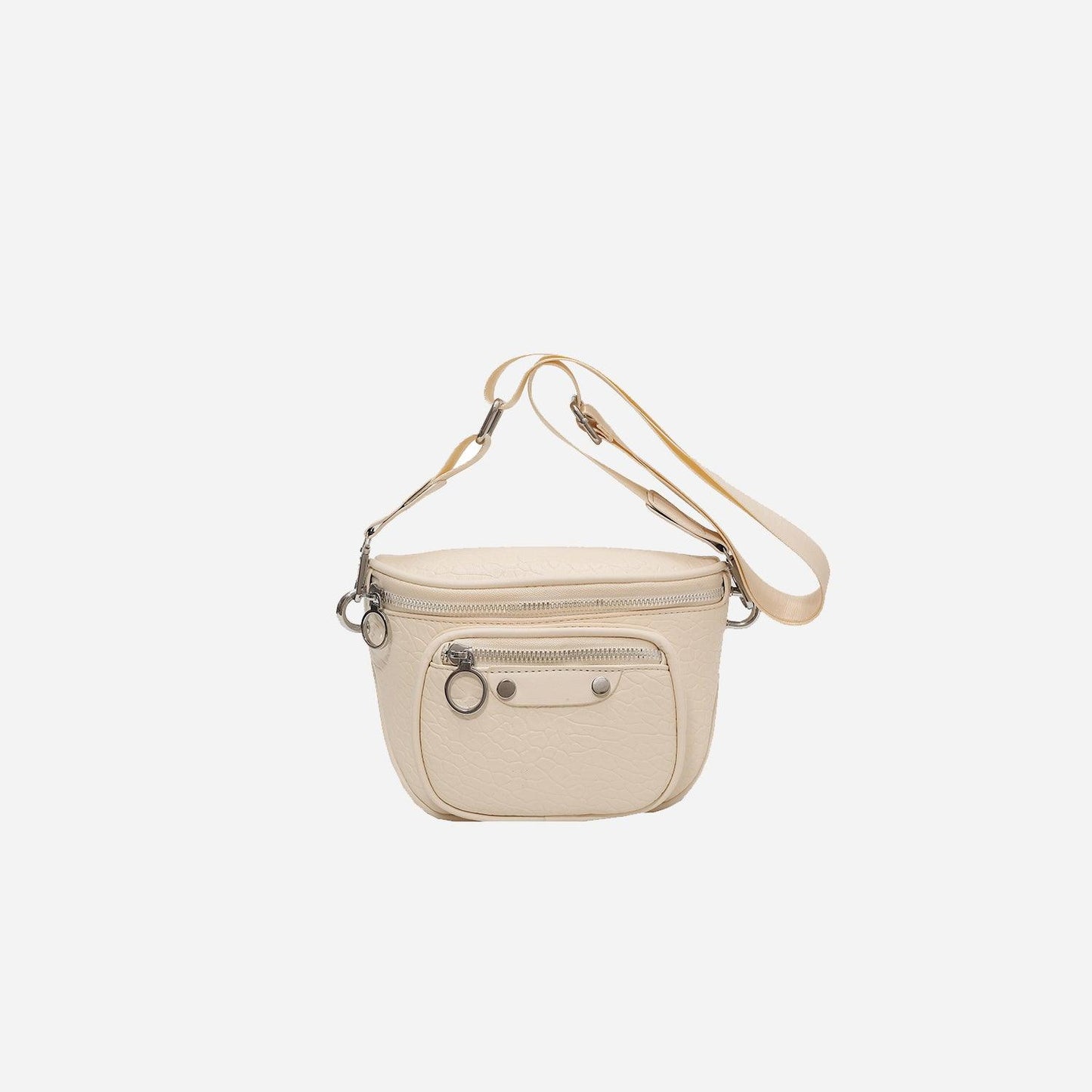 Texture PU Leather Crossbody Bag Carauana Store