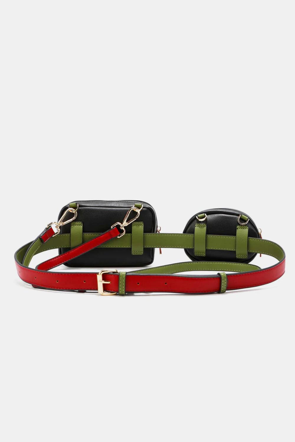 Nicole Lee USA Double Pouch Fanny Pack Carauana Store