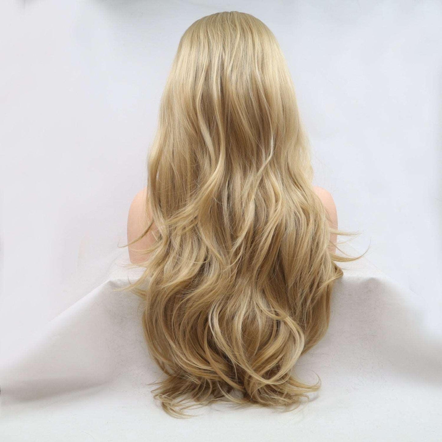 13*3" Lace Front Wigs Synthetic Long Wavy 24" 130% Density Carauana Store