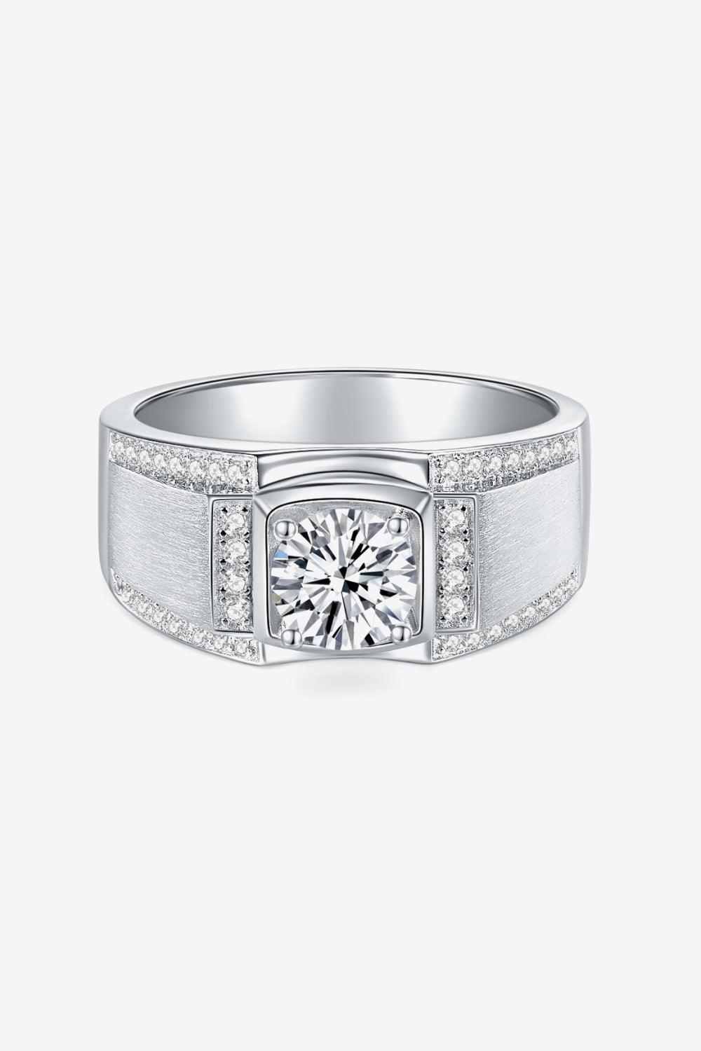 So Charmed 1 Carat Moissanite Ring Carauana Store