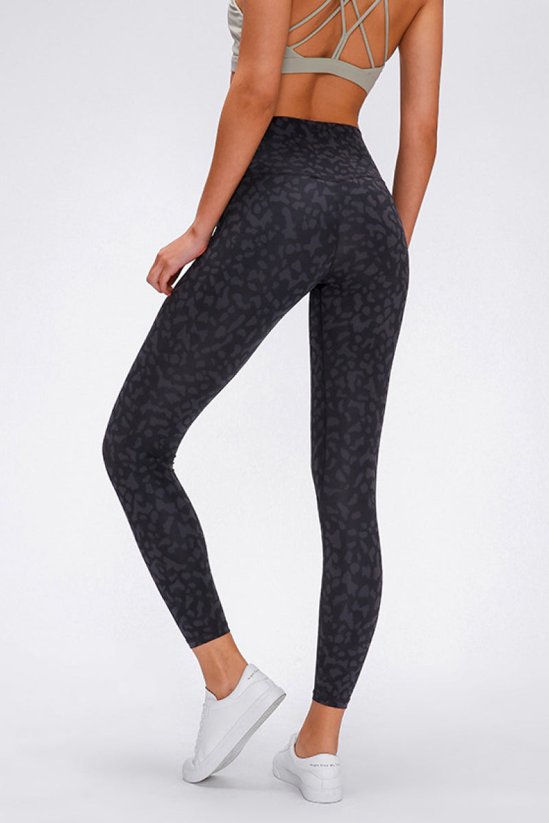 Millennia Wide Seamless Band Waist Sports Leggings Carauana Store