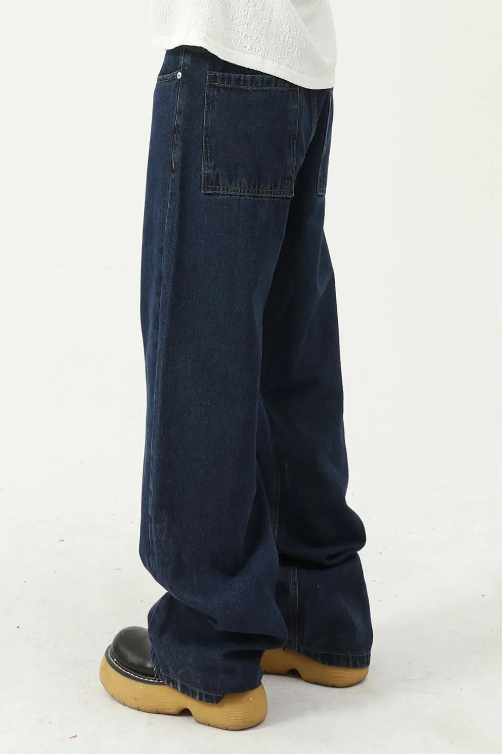 Mid Rise Jeans with Pockets Carauana Store