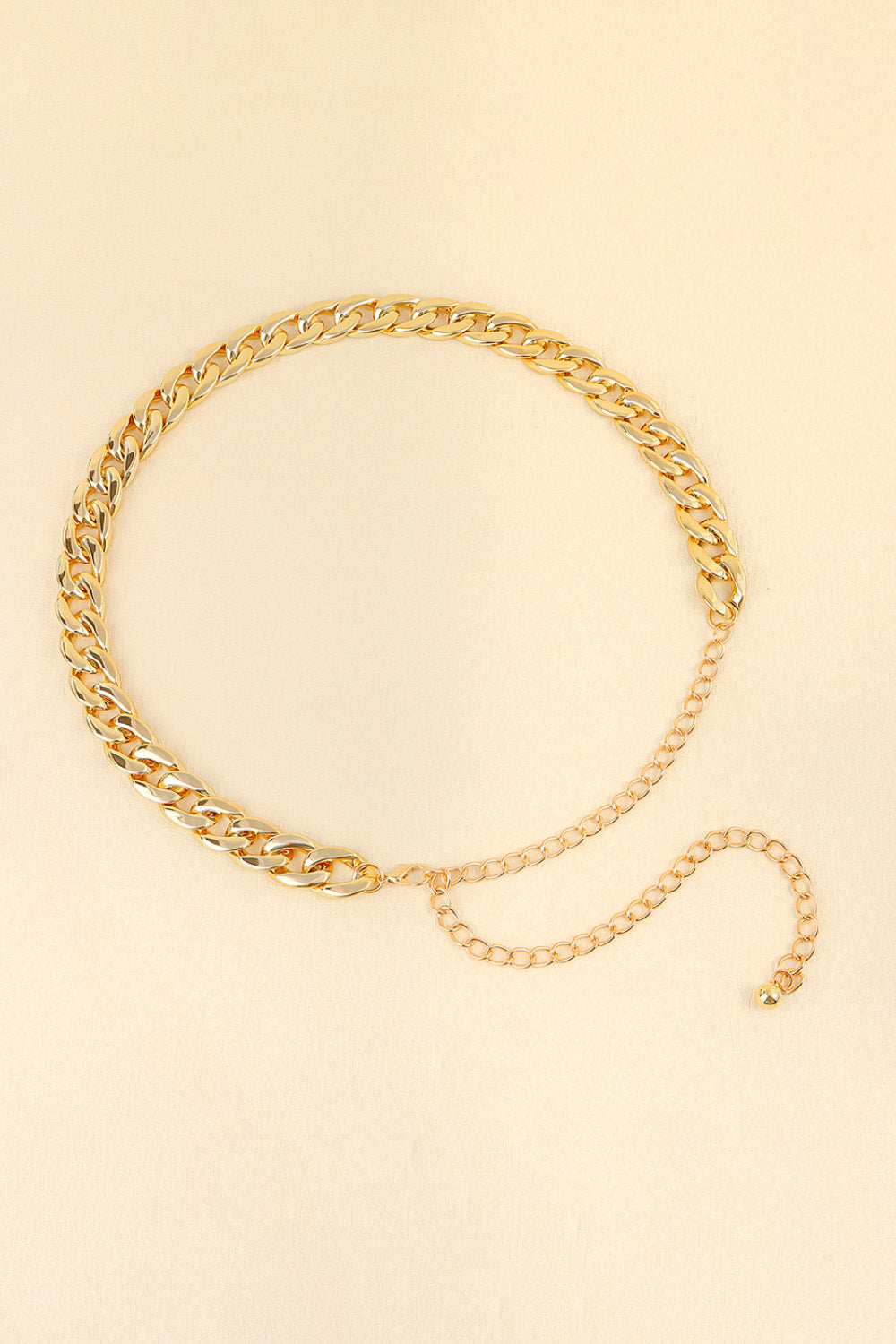 Adjustable Curb Chain Belt Carauana Store