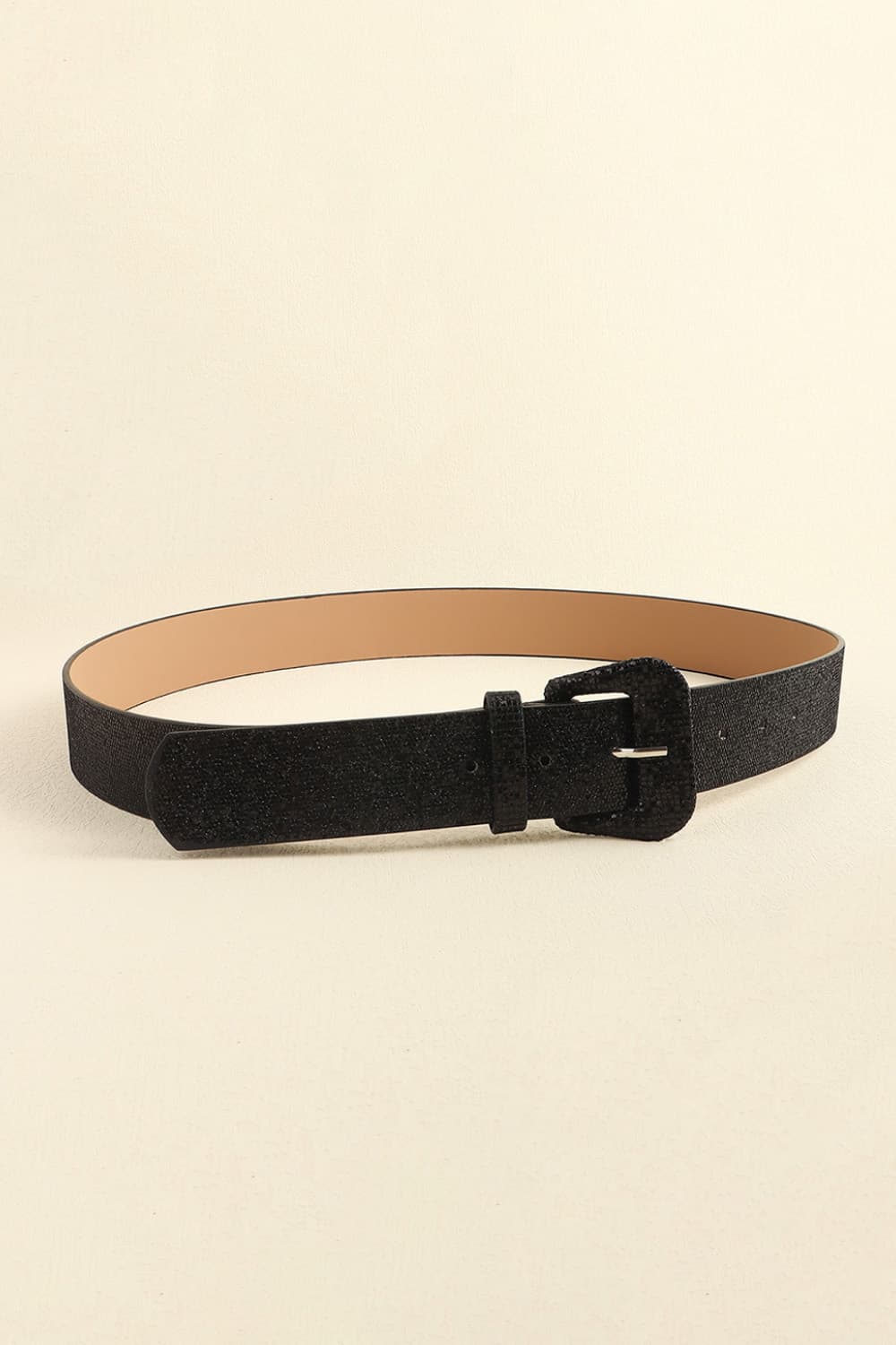 Glitter PU Leather Belt Carauana Store