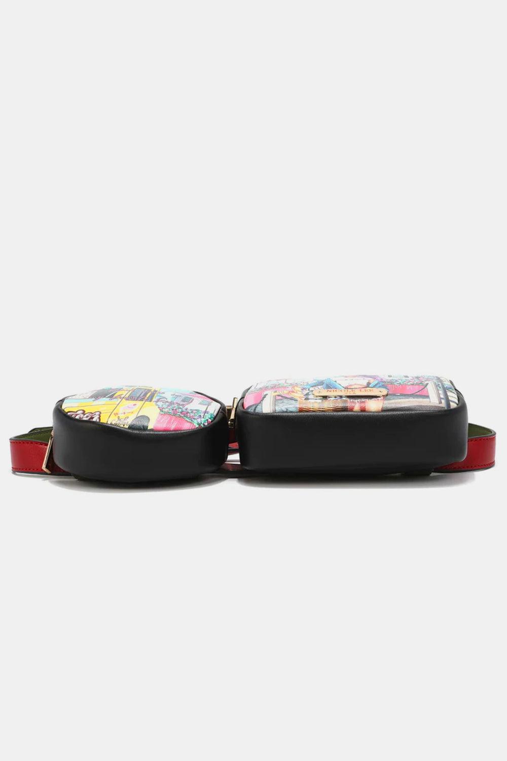 Nicole Lee USA Double Pouch Fanny Pack Carauana Store