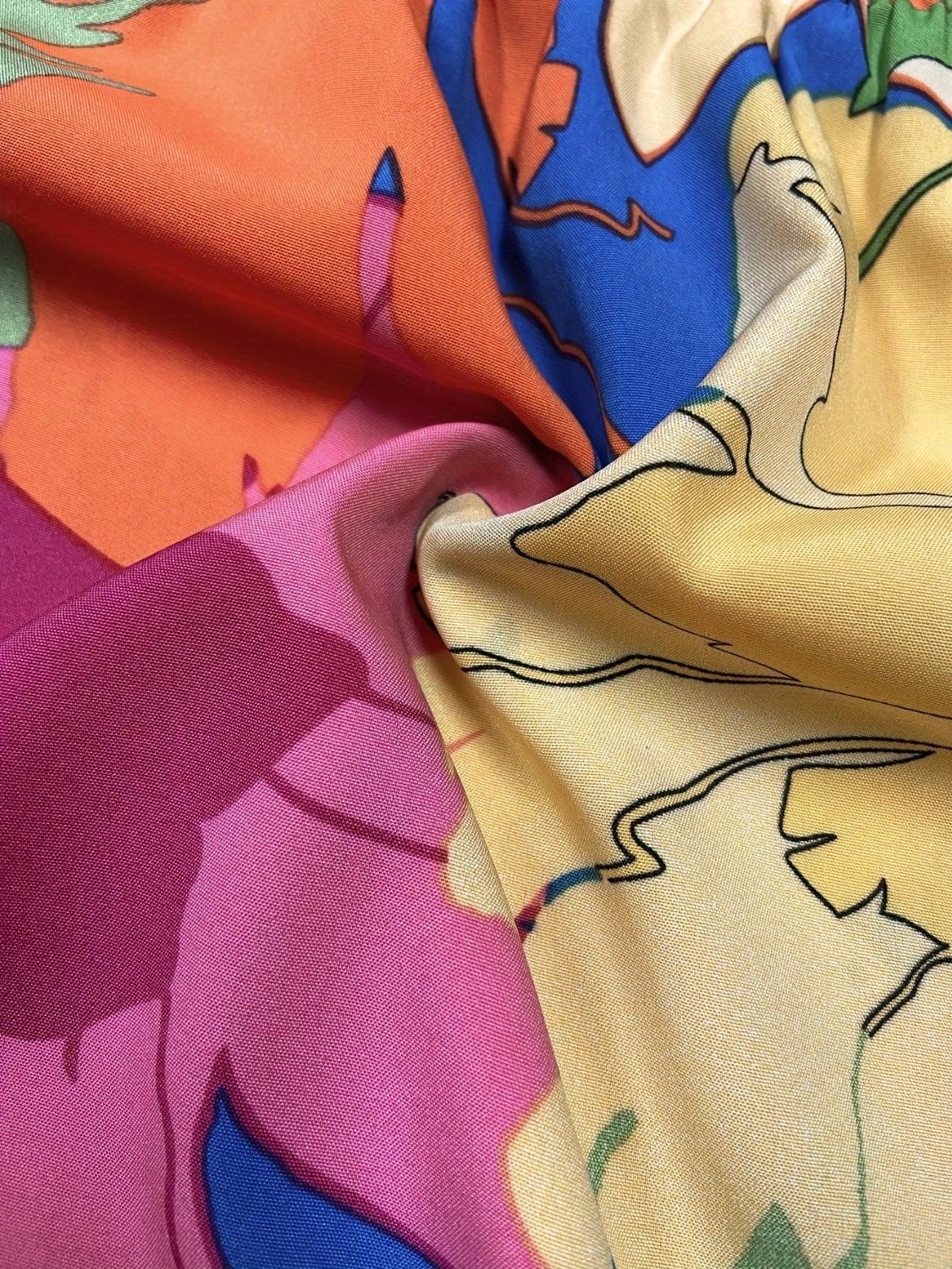 Tied Printed Mock Neck Sleeveless Dress Carauana Store