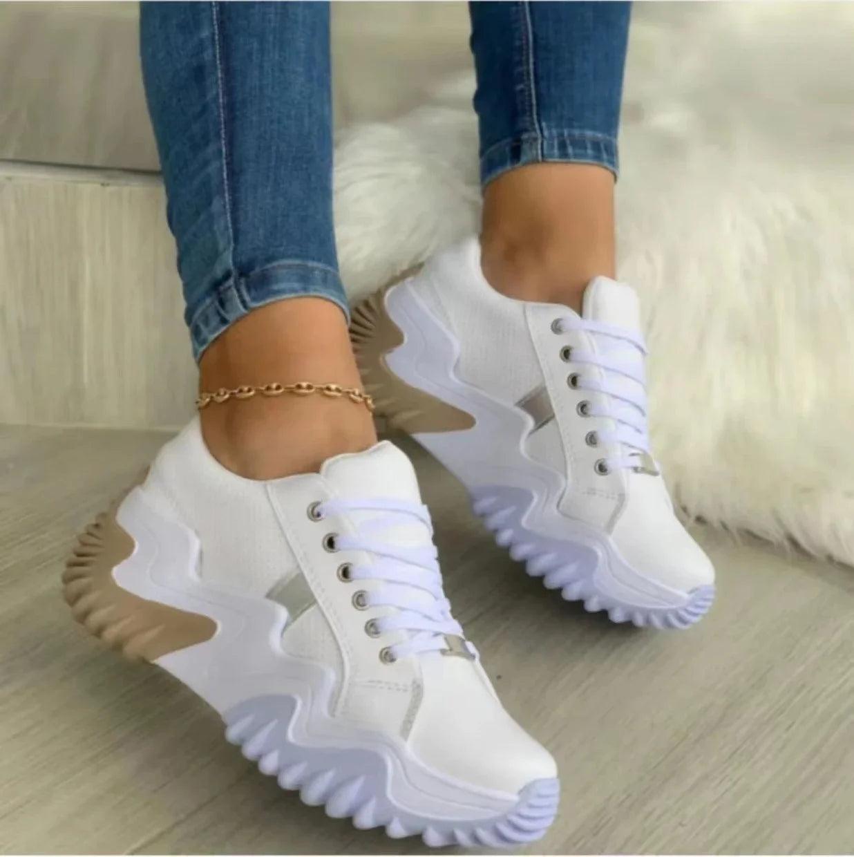 Carauana YUDX Female Casual Platform Sneakers | Spring/Autumn Fashion sneackers Carauana Store