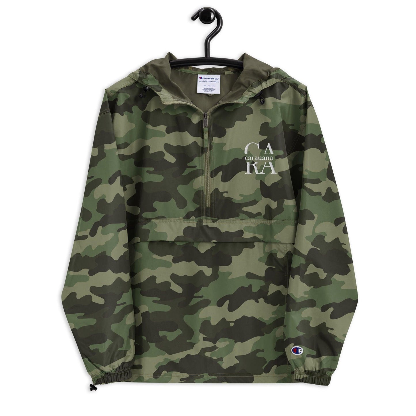 Embroidered Champion Packable Jacket Carauana Store