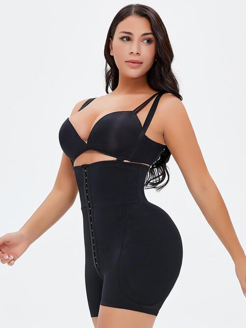 Full Size Hook-and-Eye Under-Bust Shaping Bodysuit Carauana Store
