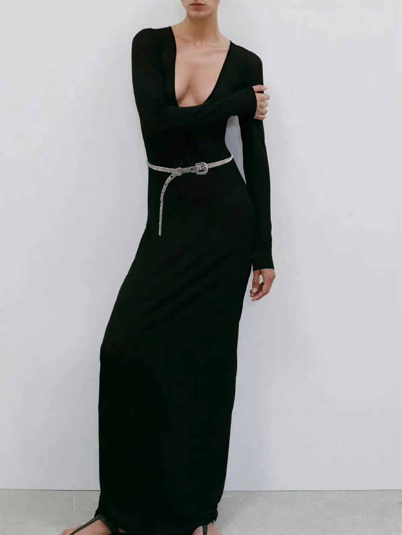 Rhinestone Metal Belt Carauana Store