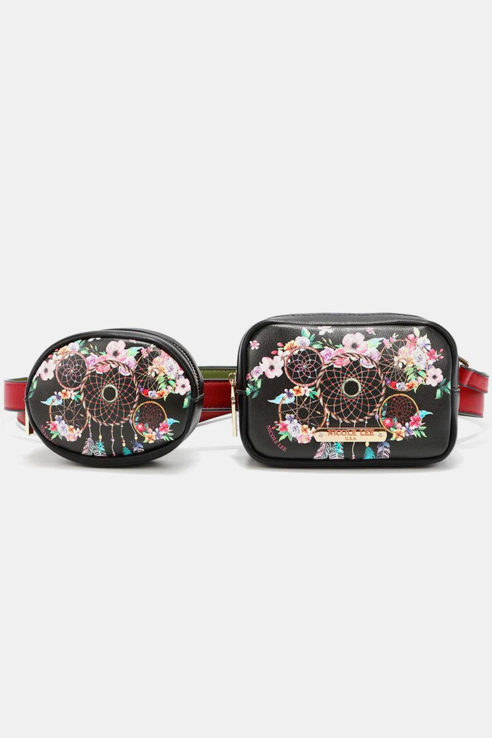Nicole Lee USA Double Pouch Fanny Pack Carauana Store