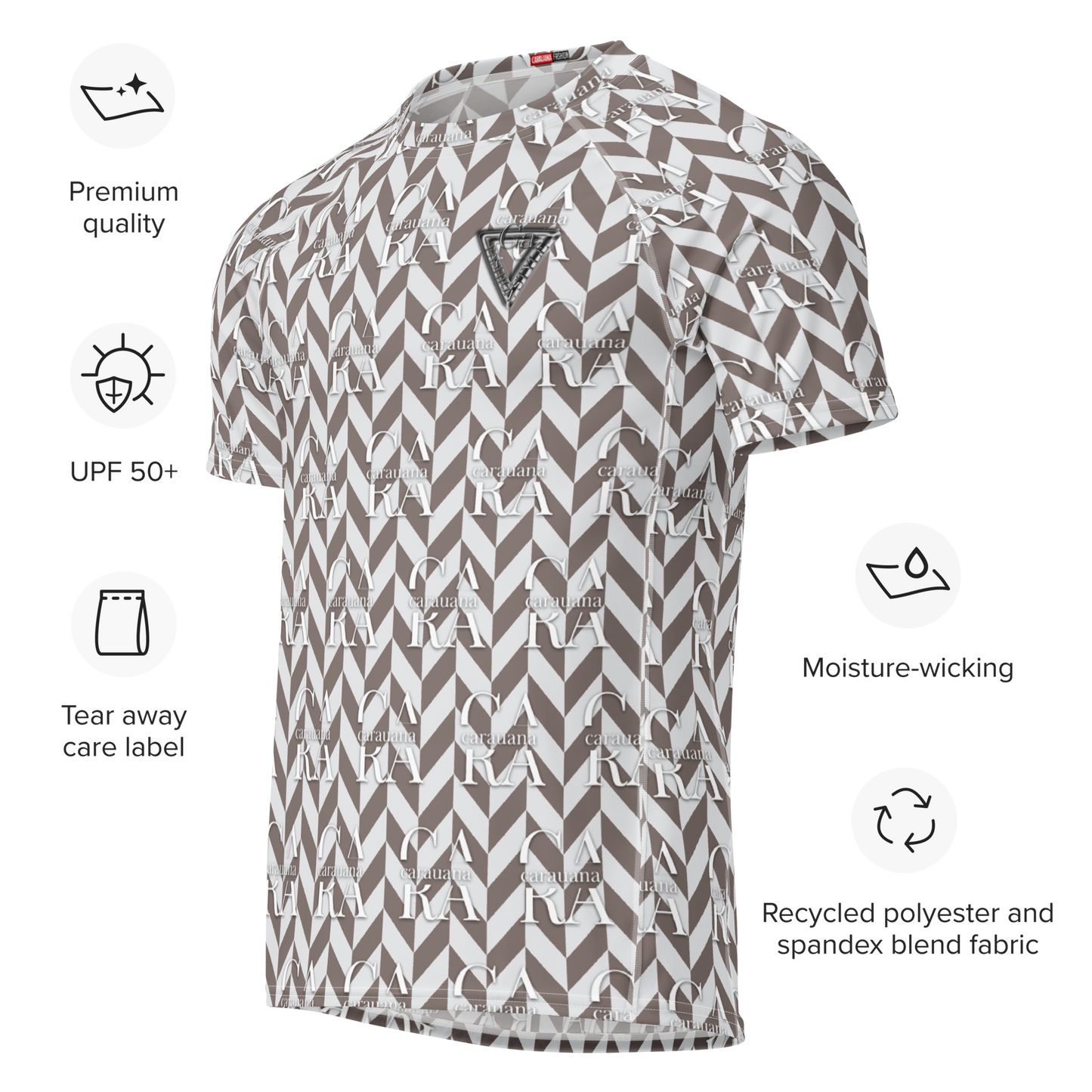Original CaRaUaNa Rash Guard Edition V83 Carauana Store