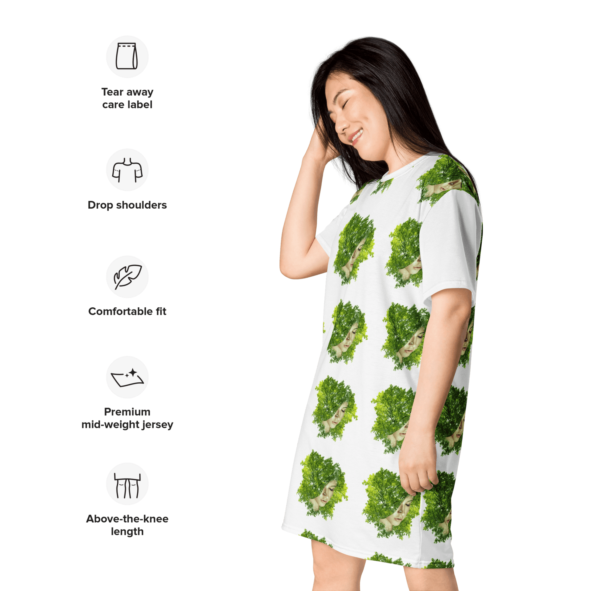 Carauana T-shirt dress Up to 6XL Carauana Store