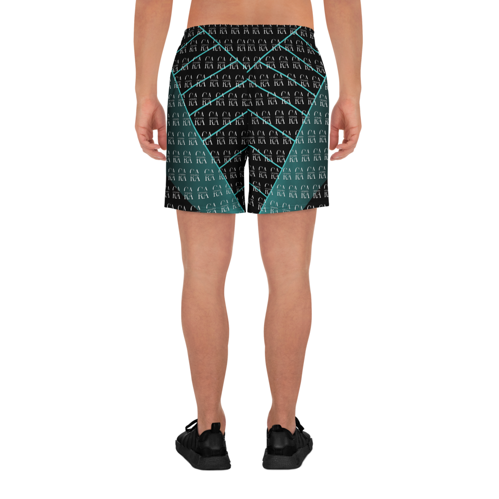 CaRaUaNa Athletic Shorts Unisex Green Famous Carauana Store