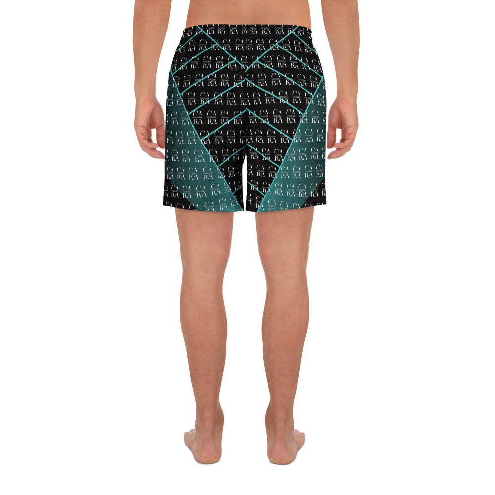 CaRaUaNa Athletic Shorts Unisex Green Famous Carauana Store