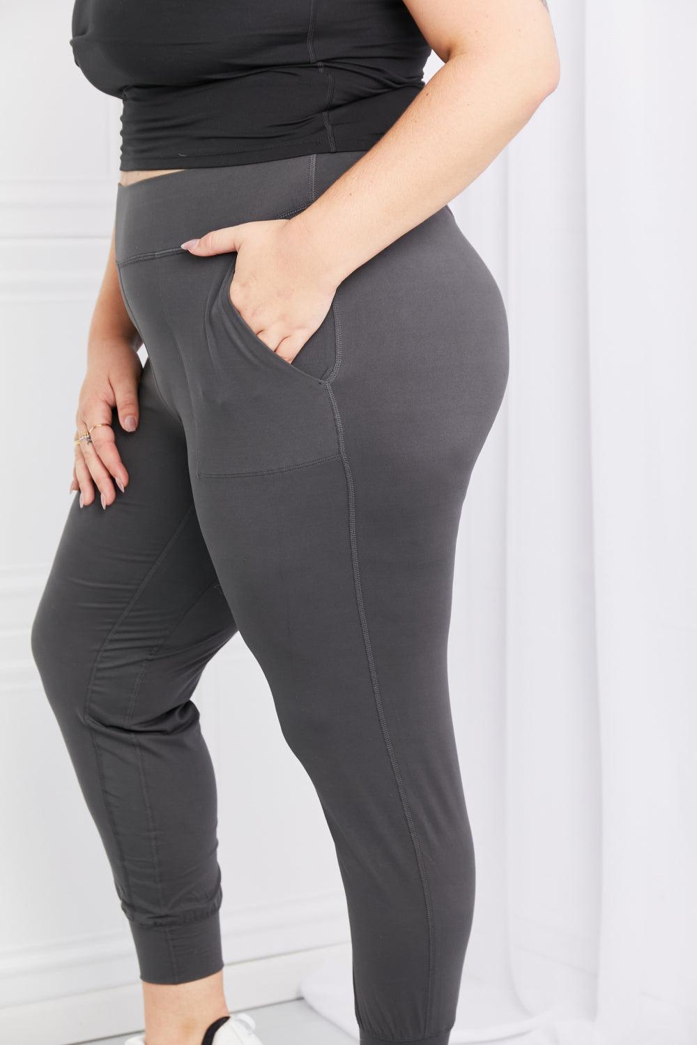 Leggings Depot Full Size Pocketed High Waist Pants Carauana Store