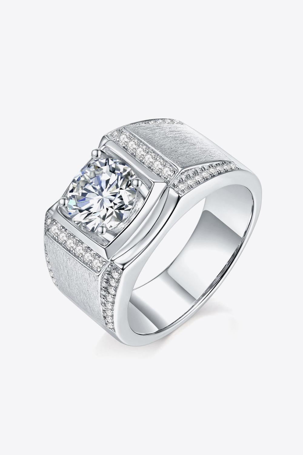 So Charmed 1 Carat Moissanite Ring Carauana Store