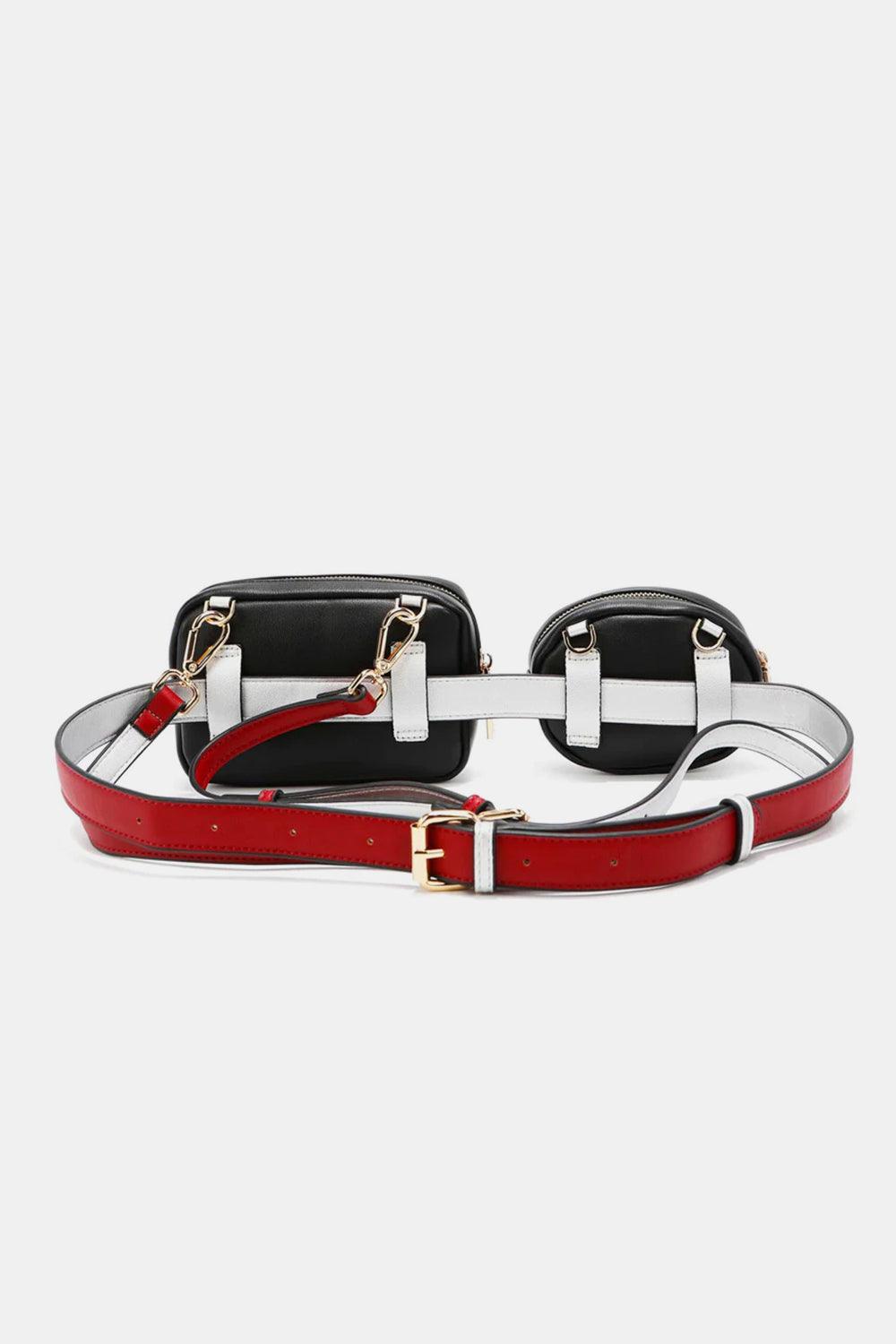 Nicole Lee USA Double Pouch Fanny Pack Carauana Store