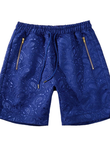 Men's Drawstring Printed Shorts