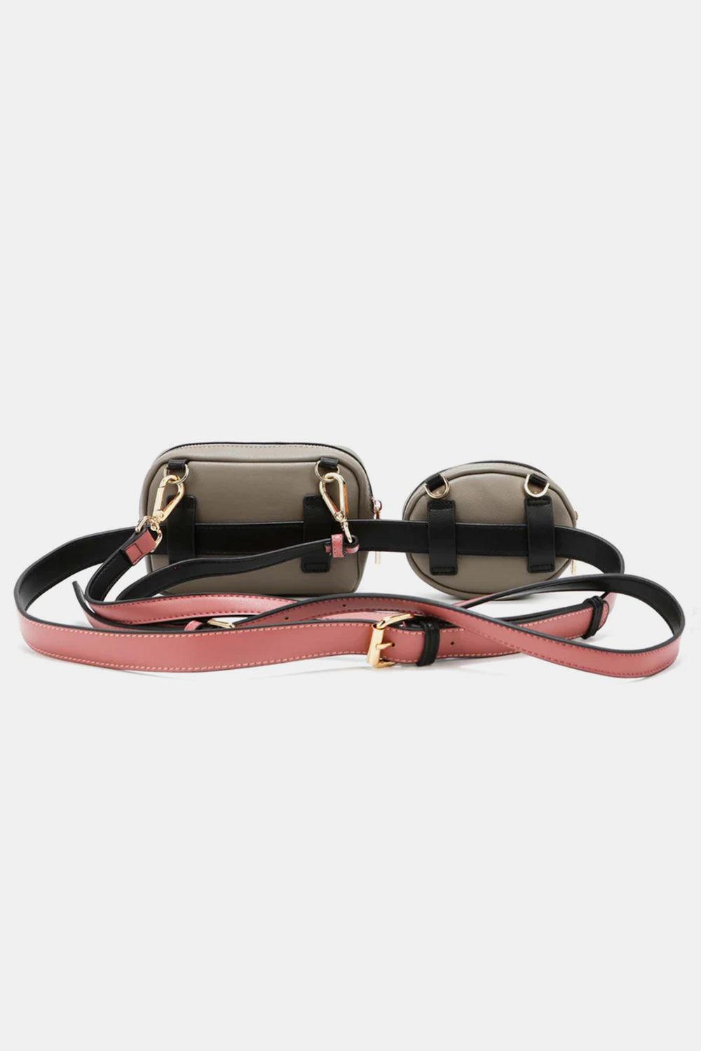Nicole Lee USA Double Pouch Fanny Pack Carauana Store