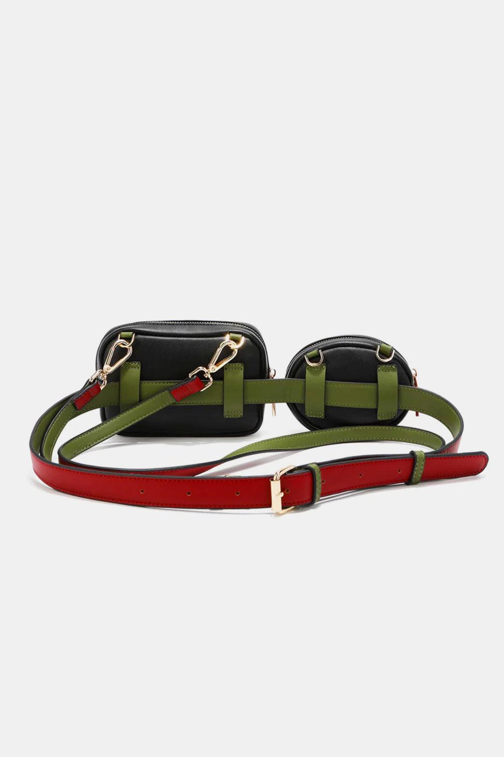 Nicole Lee USA Double Pouch Fanny Pack Carauana Store