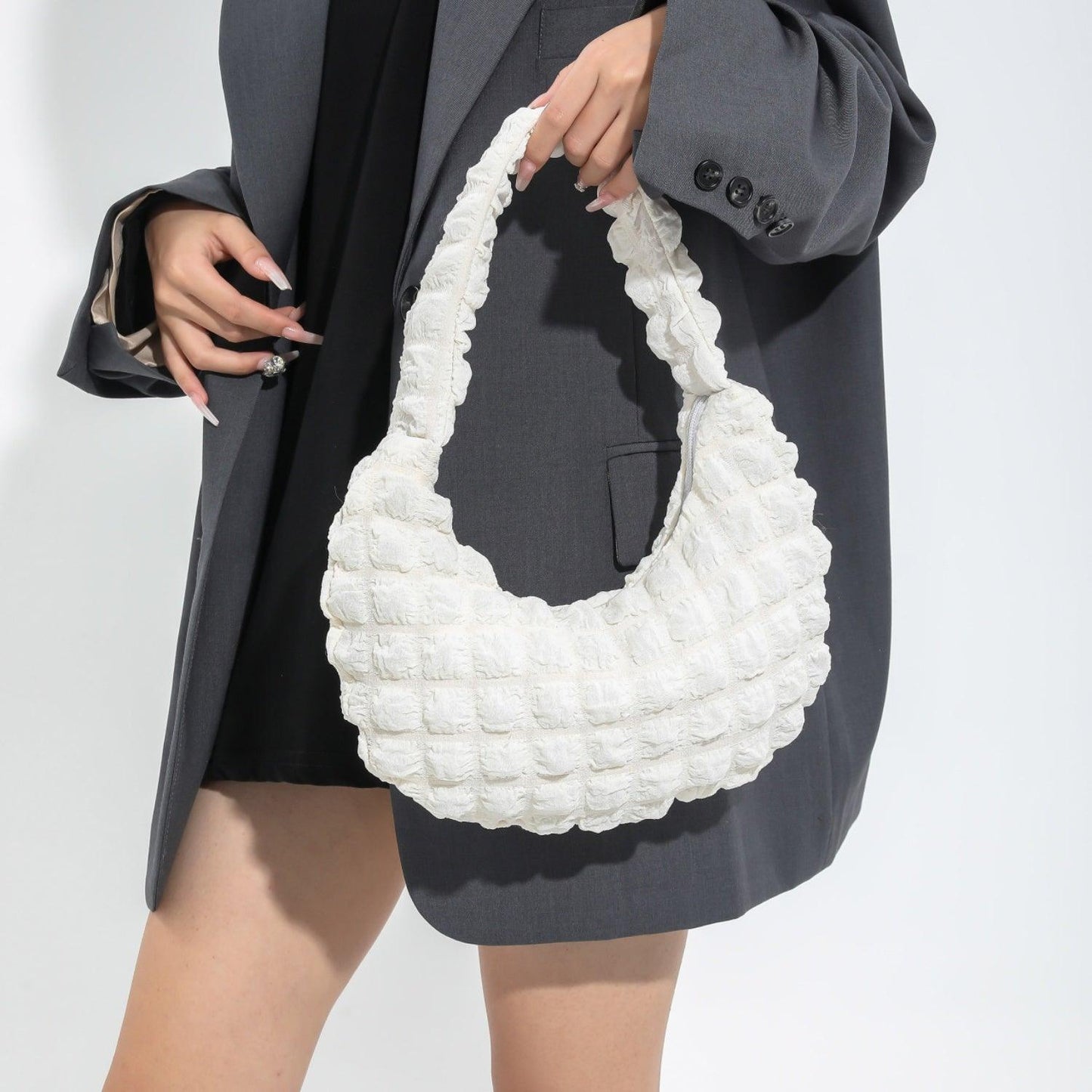 Small Texture Handbag Carauana Store
