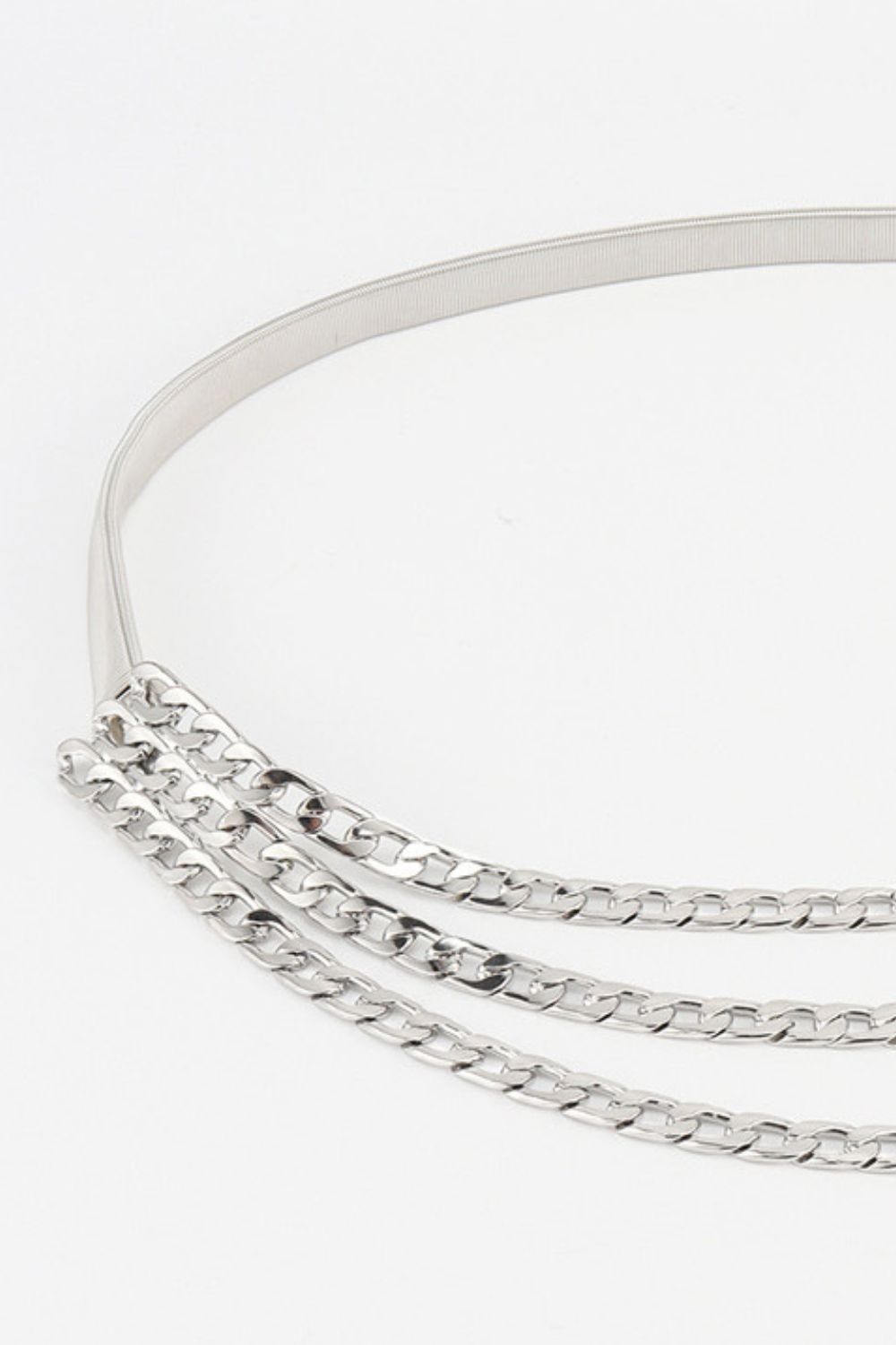 Metal Triple-Layered Chain Belt Carauana Store