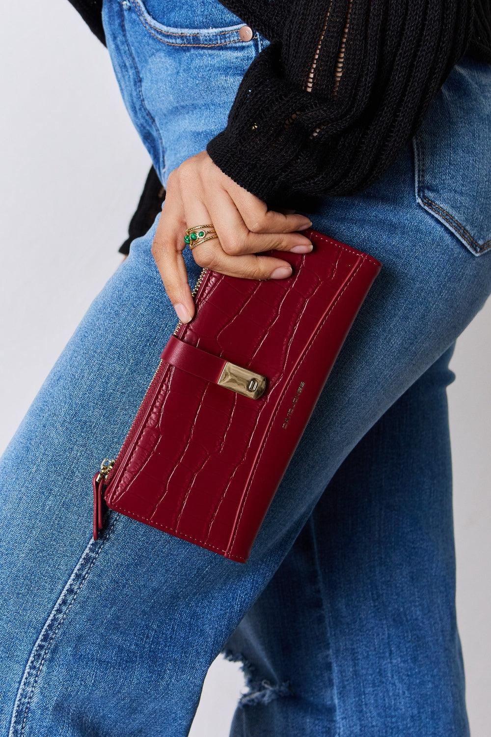 David Jones Texture PU Leather Wallet Carauana Store