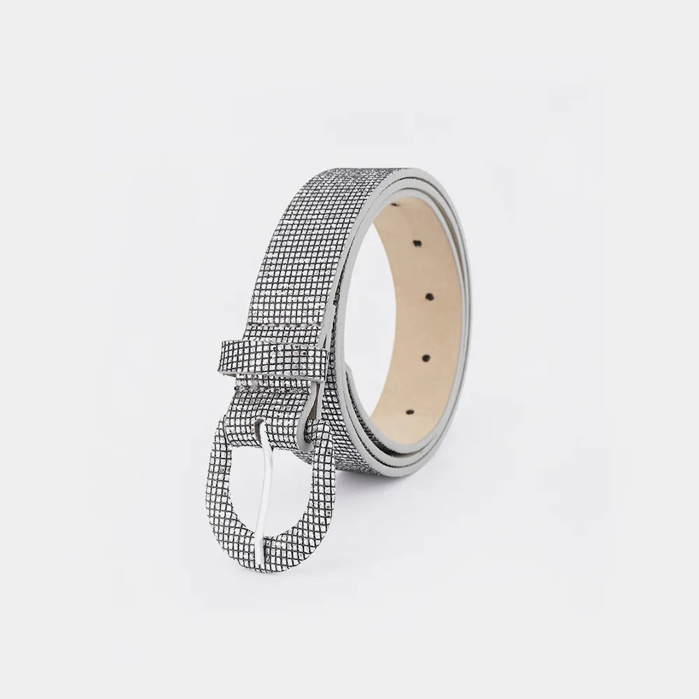 Sequin PU Leather Belt Carauana Store