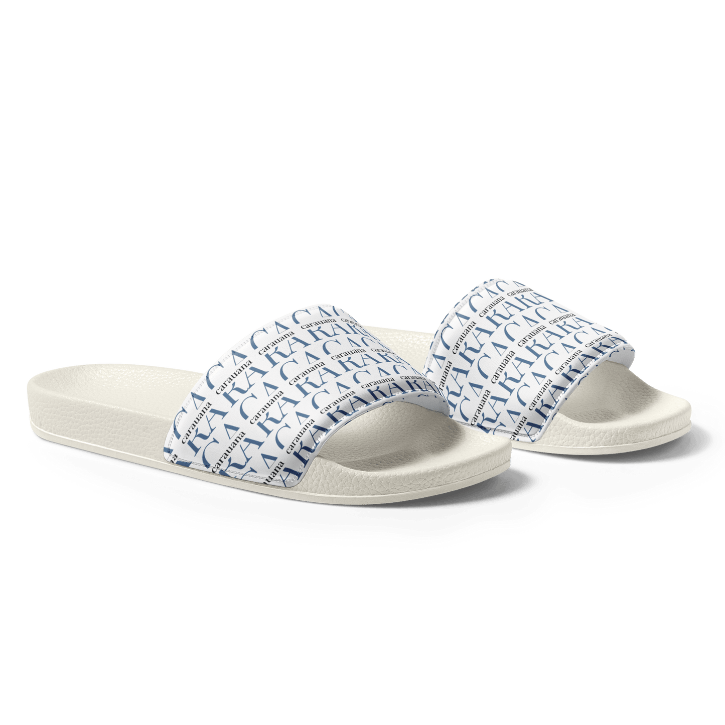 CARAUANA slides Women’s white Carauana Store