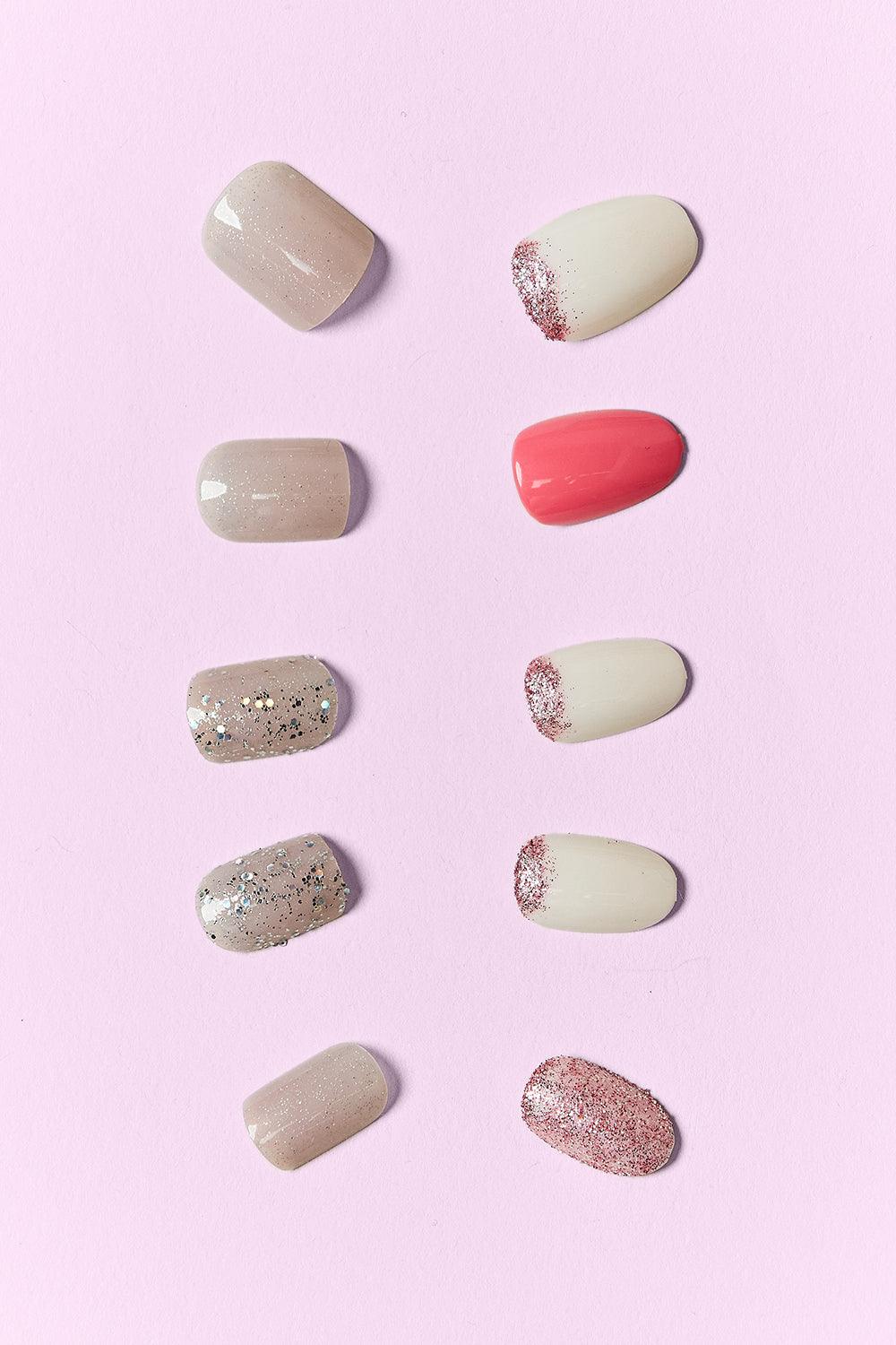 SO PINK BEAUTY Press On Nails 2 Packs Carauana Store