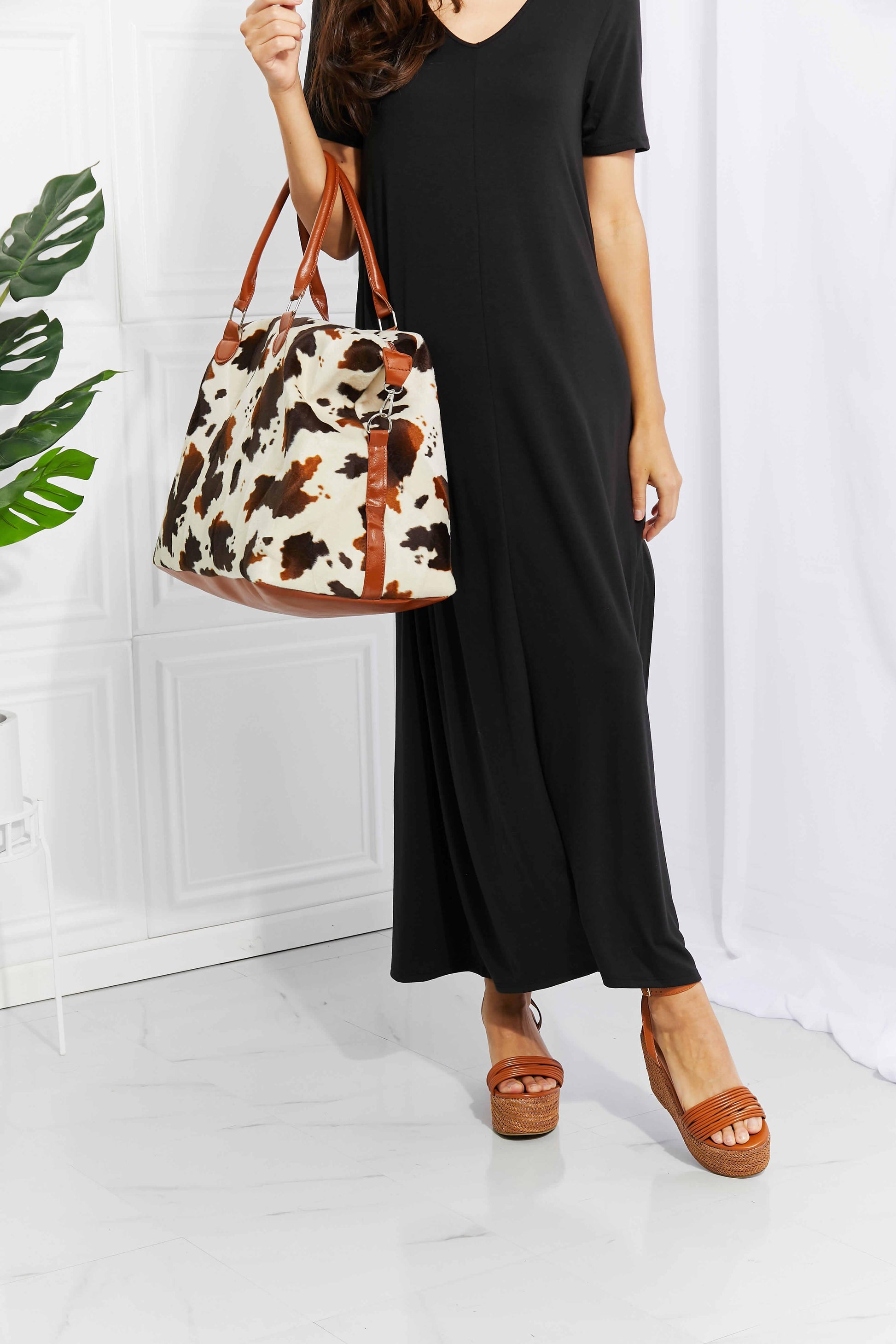 Animal Print Plush Weekender Bag Carauana Store