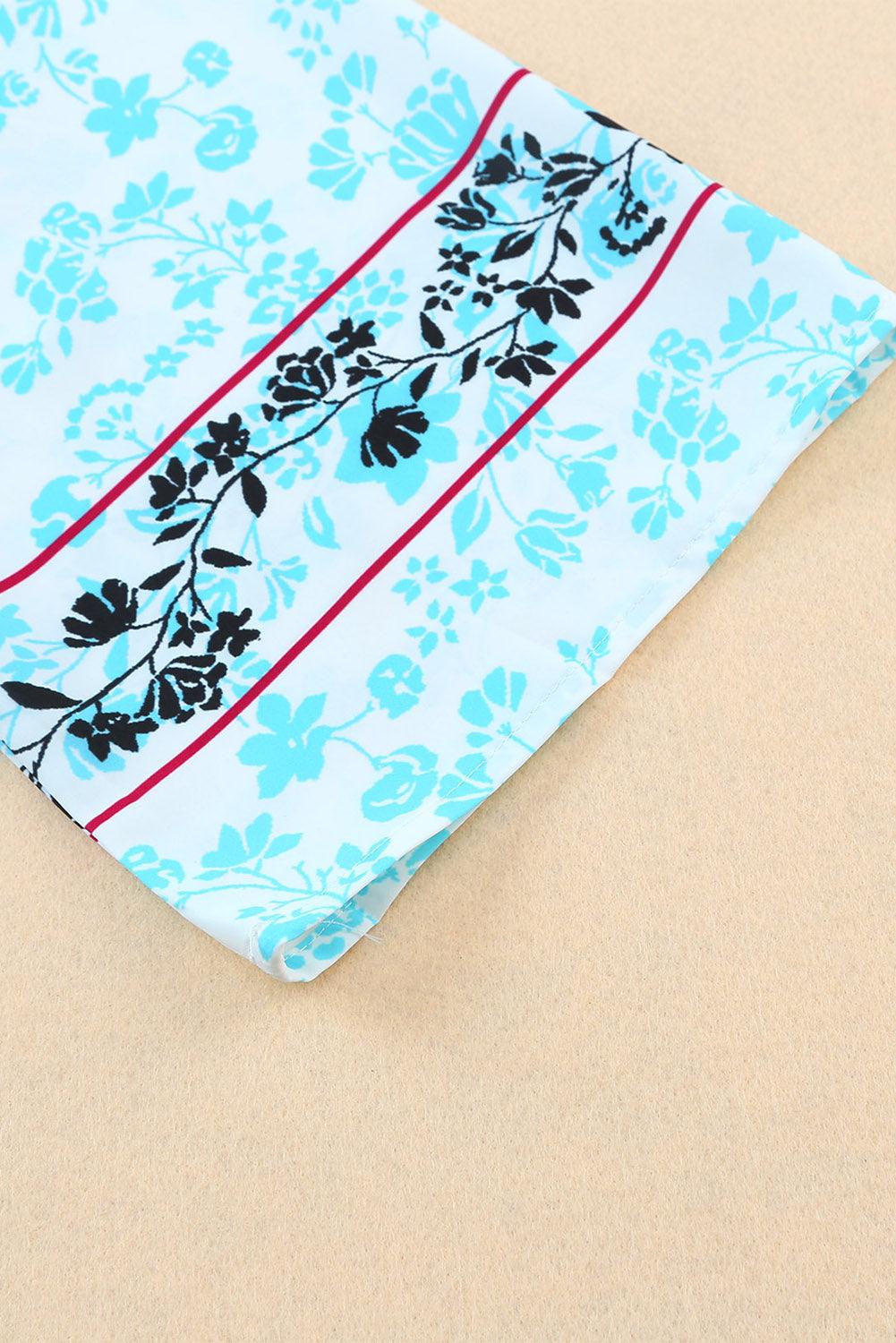Printed Open Front Cover-Up Carauana Store