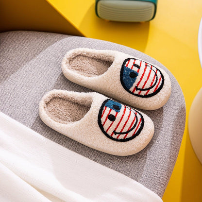 Melody Smiley Face Slippers Carauana Store