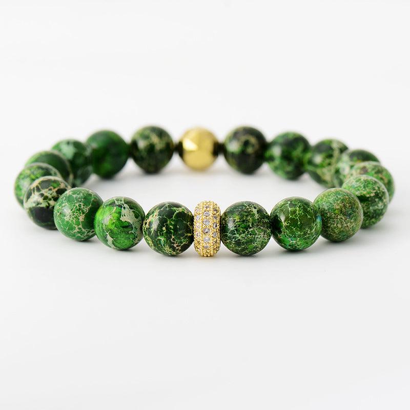 Natural Stone Beaded Bracelet Carauana Store