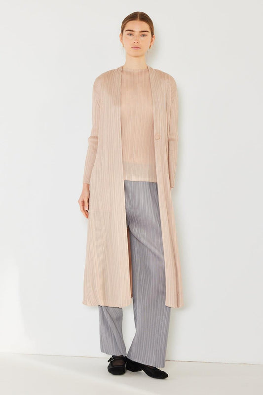 Marina West Swim Pleated Long Sleeve Cardigan Carauana Store