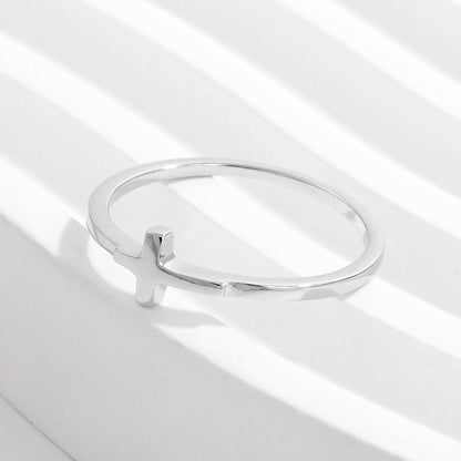 925 Sterling Silver Cross Ring Carauana Store