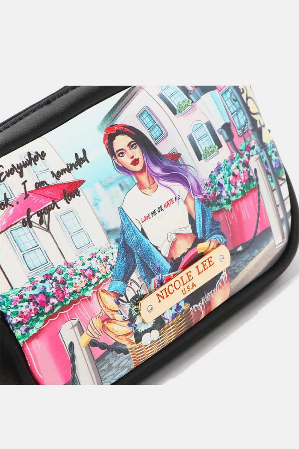 Nicole Lee USA Double Pouch Fanny Pack Carauana Store