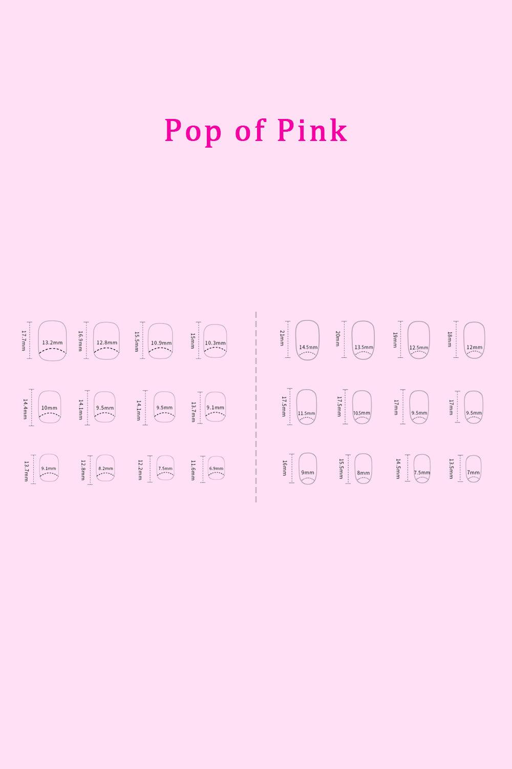 SO PINK BEAUTY Press On Nails 2 Packs Carauana Store