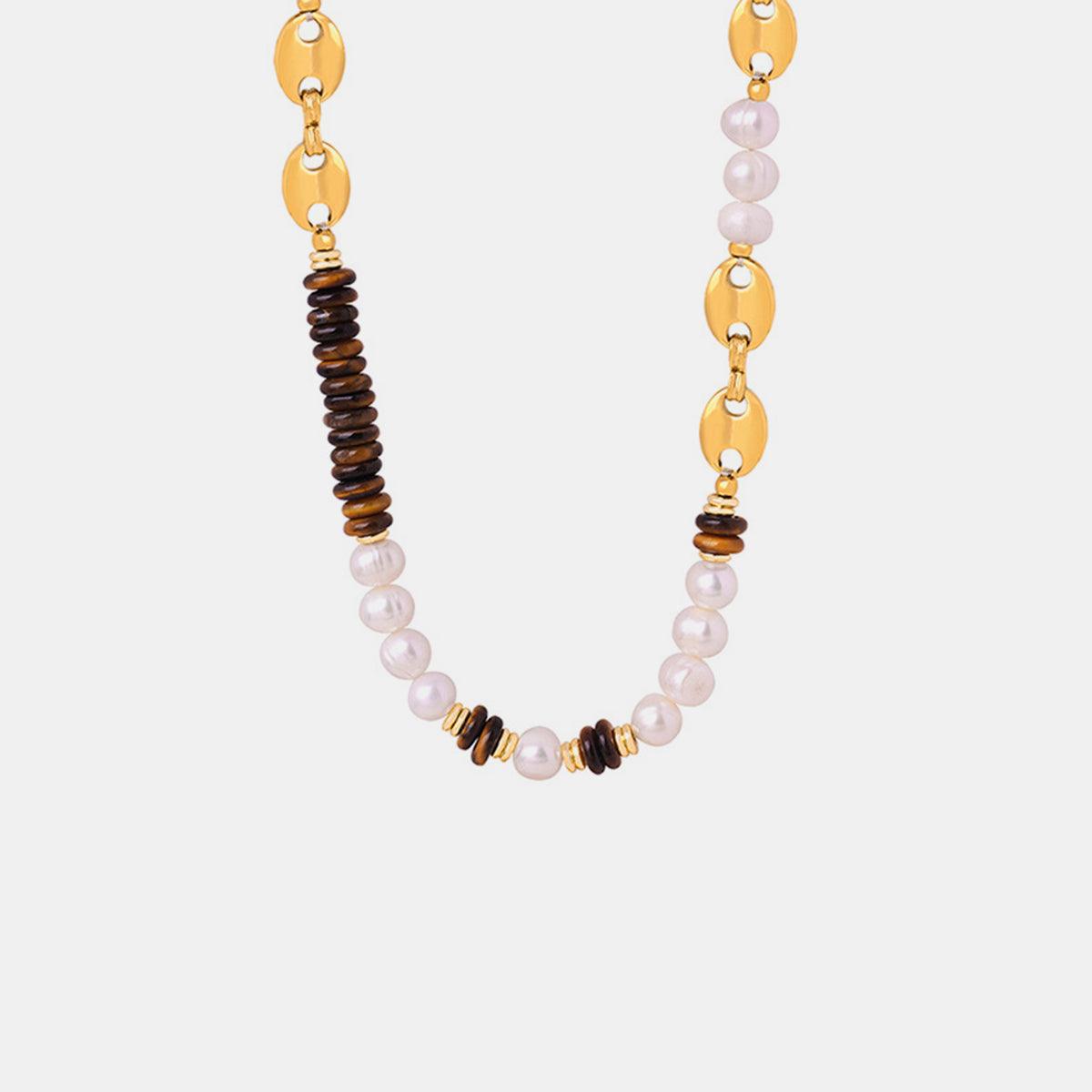 18K Gold-Plated Titanium Steel Necklace Carauana Store