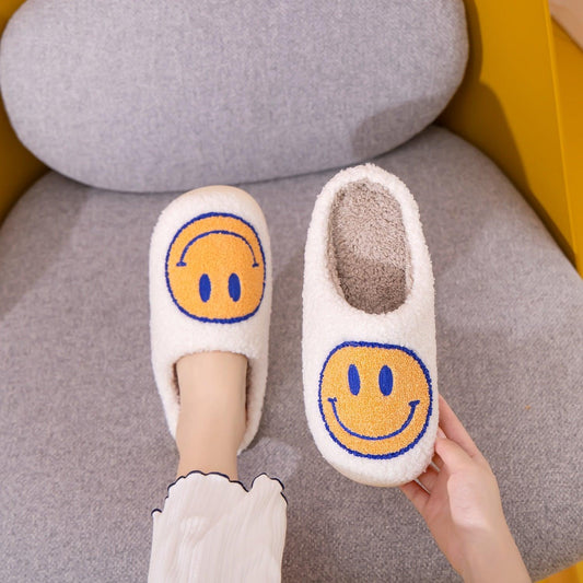 Melody Smiley Face Slippers Carauana Store