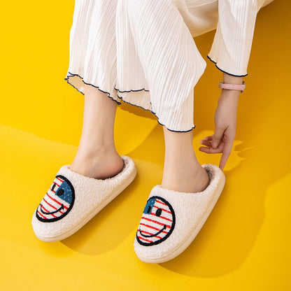Melody Smiley Face Slippers Carauana Store