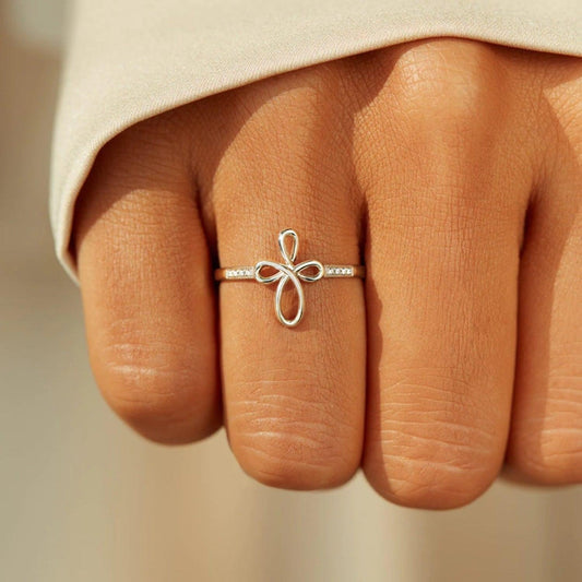 925 Sterling Silver Geometric Ring Carauana Store